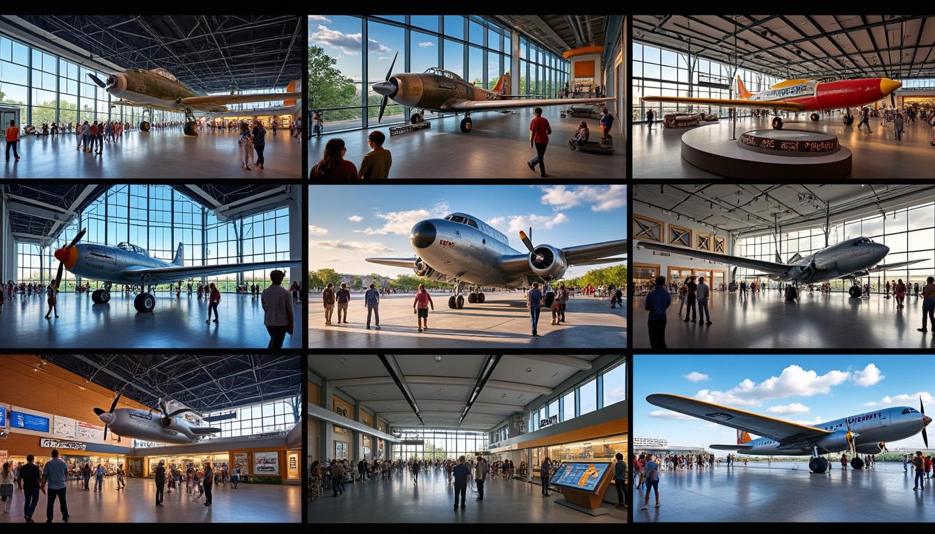 découvrez les 10 meilleurs musées de l'aviation à travers les États-Unis 2 explore the fascinating world of flight with our guide to the top 10 aviation museums across the united states. from historic military aircraft to innovative modern designs, uncover the rich history and breathtaking exhibits that celebrate aviation's impact on our lives.