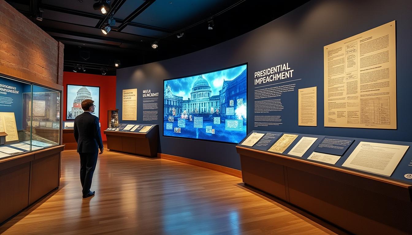 Smithsonian actualizará su exhibición sobre el impeachment de Trump en el Museo de Historia Americana 1 descubre la exhibición renovada en el museo de historia americana del smithsonian, que presenta una visión integral del impeachment de trump. explora eventos clave, perspectivas y el impacto en la política estadounidense a través de exhibiciones atractivas y experiencias interactivas.