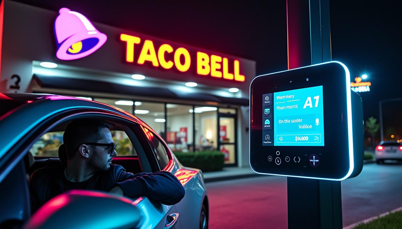 scopri come taco bell sta rivoluzionando l'esperienza drive-through con la tecnologia AI vocale all'avanguardia, migliorando velocità, accuratezza e convenienza per un'esperienza fast-food senza soluzione di continuità.