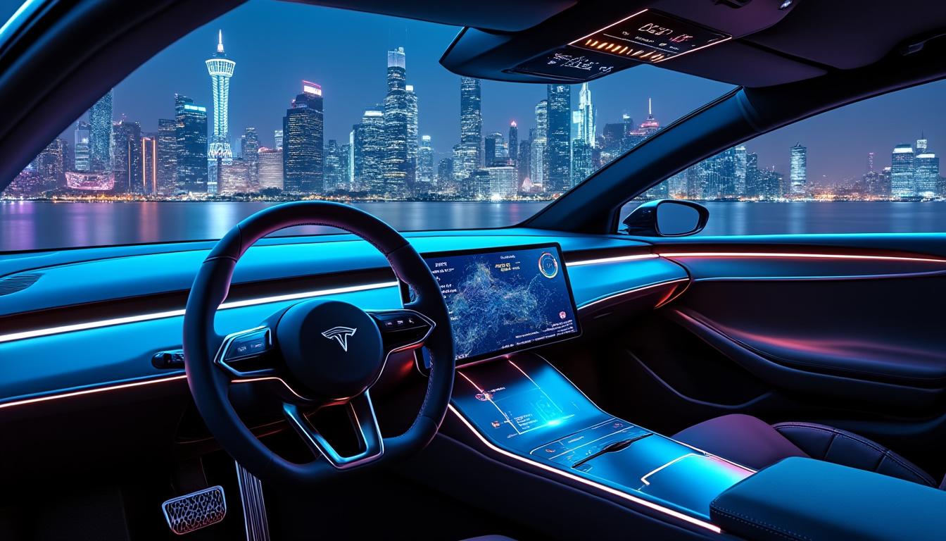 discover how tesla is teaming up with deepseek and bytedance to launch the innovative 'hey tesla' ai voice assistant, enhancing chinese electric vehicles with intuitive voice controls and smart features.