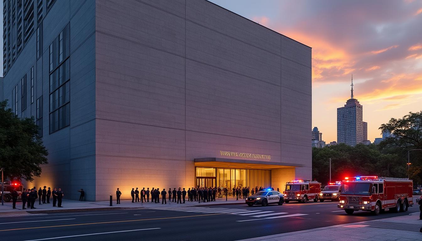 a tragic incident occurred at the whitney museum where a man lost his life due to an apparent fall. this heartbreaking event has raised concerns about safety and the circumstances surrounding the incident.