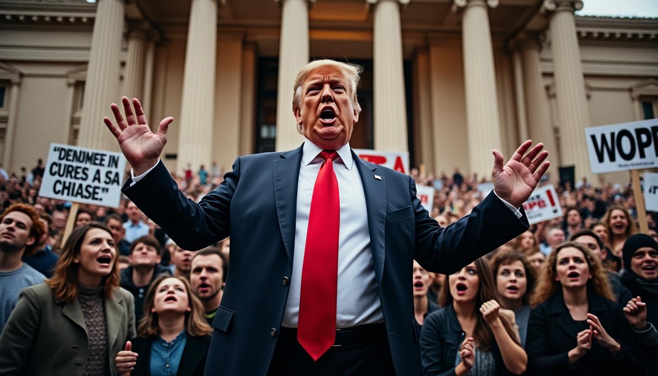 discover how donald trump is confronting woke culture by challenging a renowned museum in his latest campaign. explore the controversy, reactions, and implications of his stand in this detailed analysis.