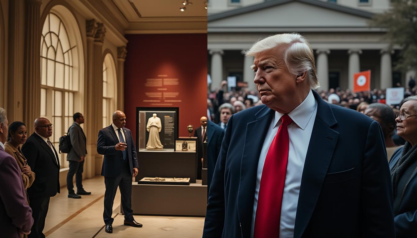 explore how donald trump's stance on the black history museum has shifted from initial admiration to recent criticism, and what this change means for cultural and political discussions in the us.