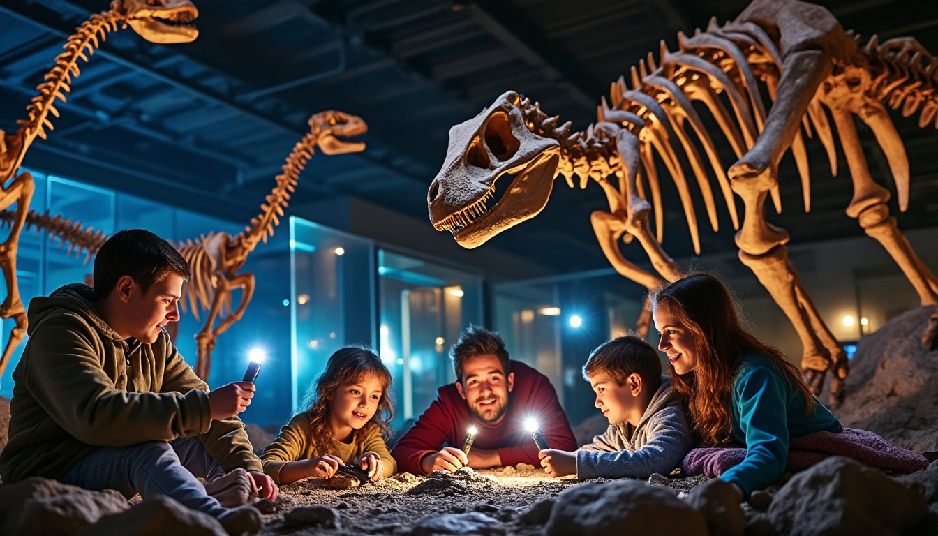 vivere la magia del museo americano di storia naturale mentre tornano le amate avventure del sonno dopo cinque anni! scopri eventi esclusivi notturni, mostre speciali e divertimento indimenticabile per famiglie e esploratori curiosi.