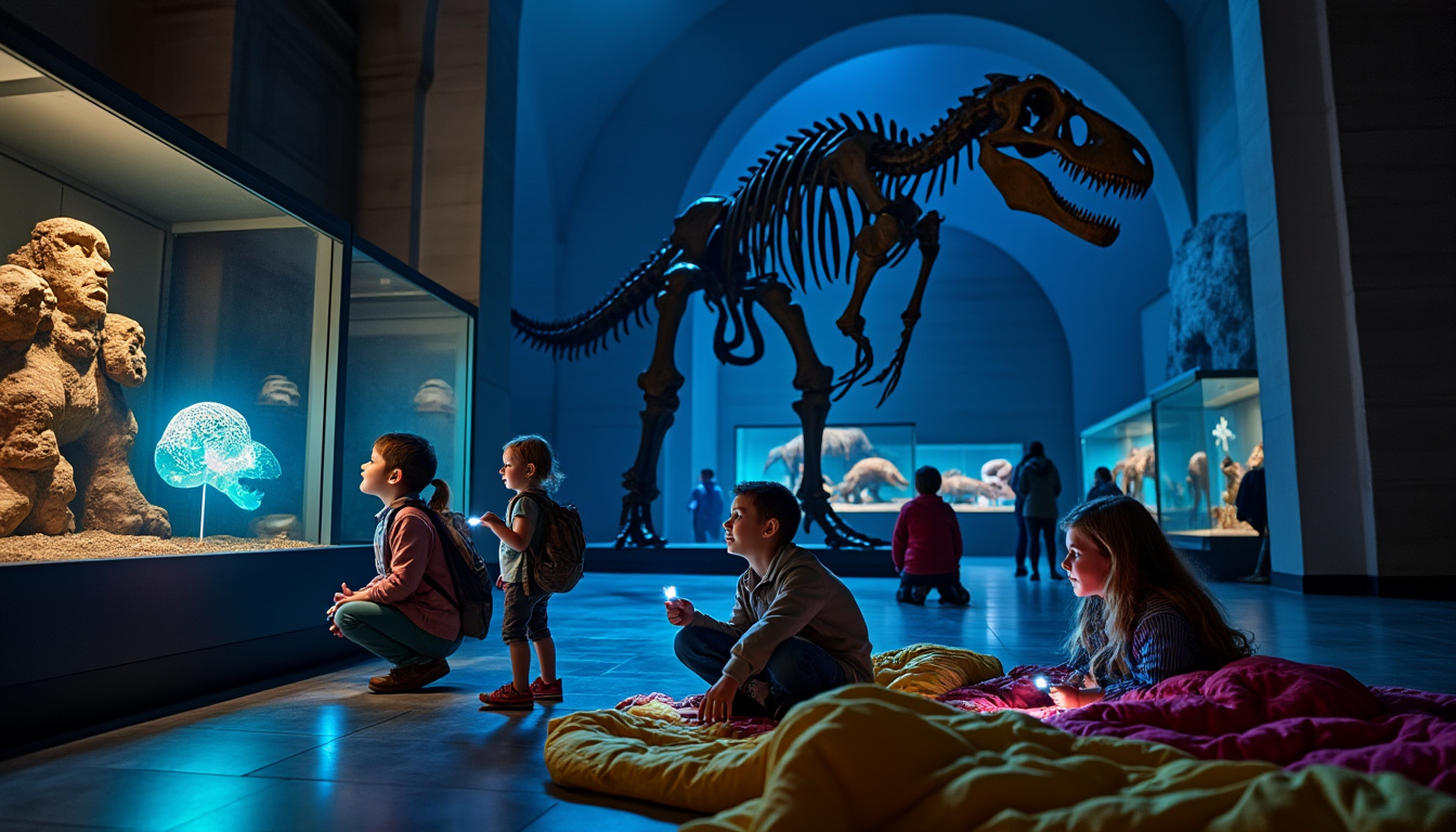 experience the thrill as the american museum of natural history reintroduces its beloved sleepover adventures after a 5-year break! discover exclusive overnight access, fun exhibits, and unforgettable memories at this iconic new york city museum event.