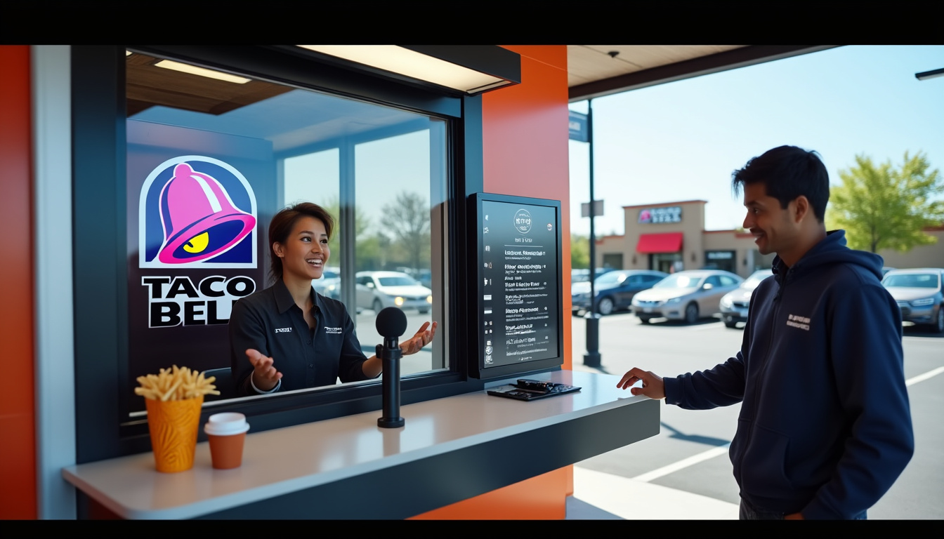 scopri come taco bell sta rivoluzionando l'esperienza al drive-through con la tecnologia avanzata di ai vocale, migliorando la comodità del cliente e plasmando il futuro del servizio fast food.