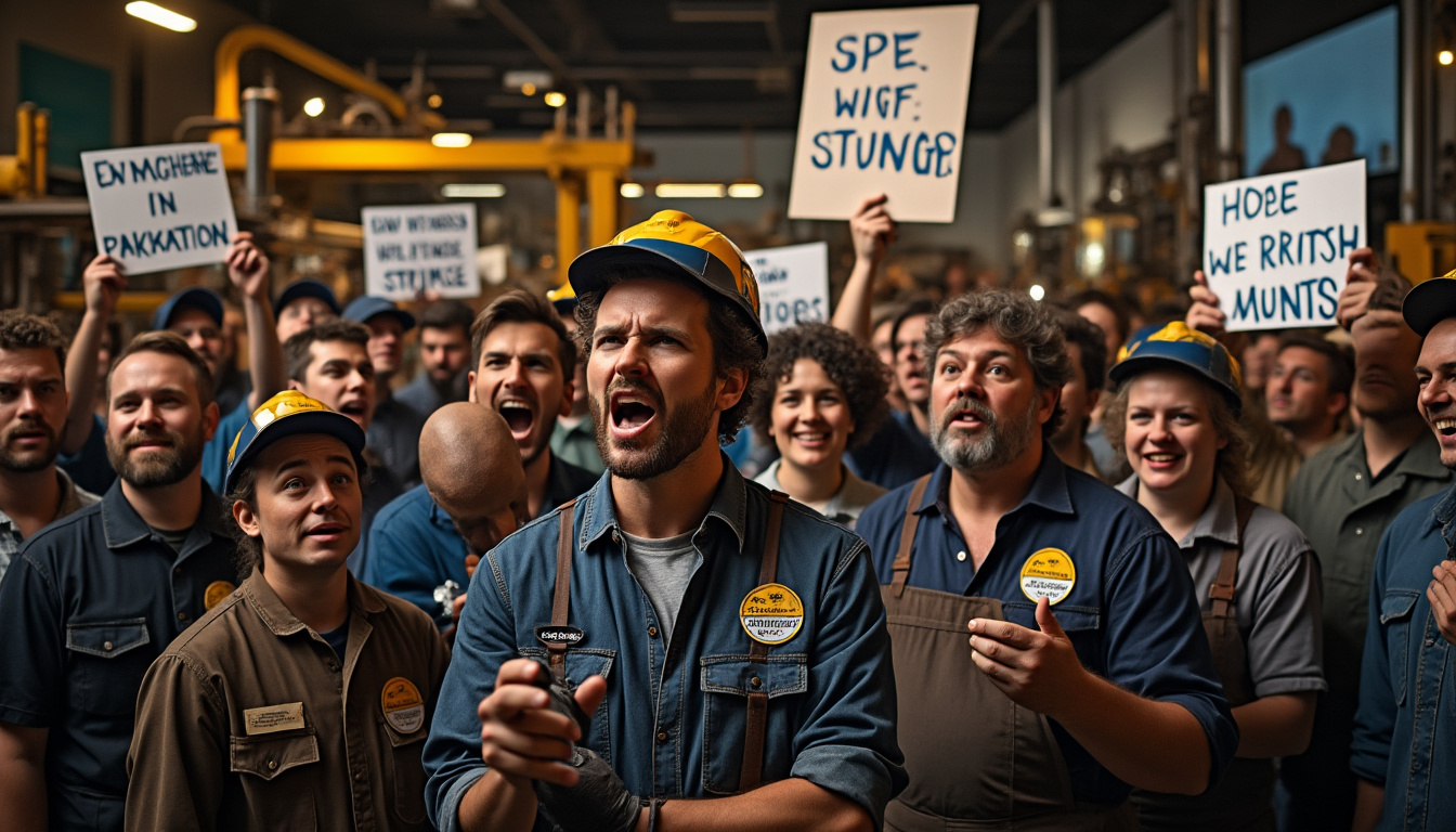union workers at the museum of science and industry have overwhelmingly voted to approve a strike authorization, signaling escalating tensions in their ongoing contract negotiations. stay updated on this developing labor dispute.
