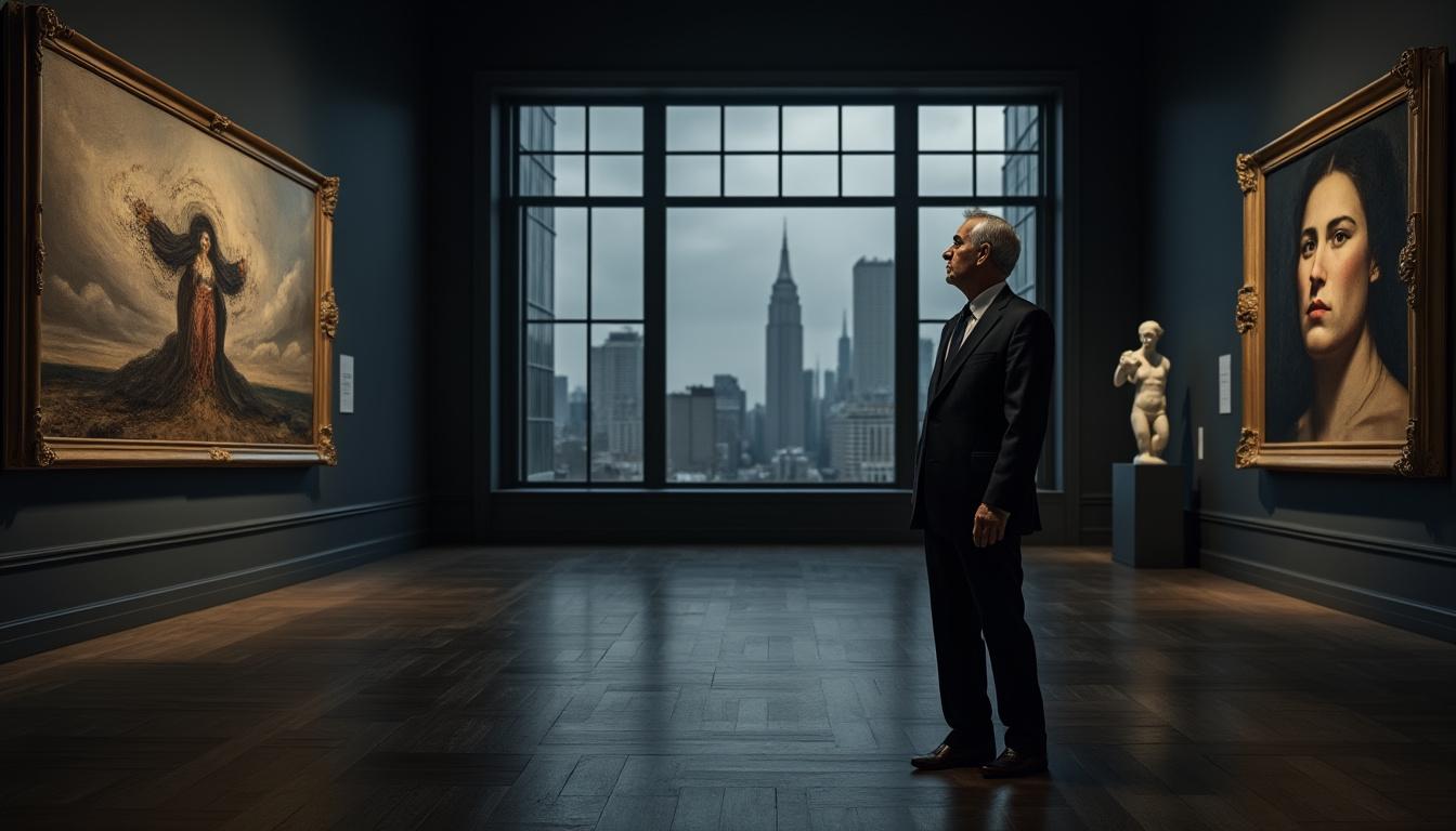former moma director voices concerns about the sustainability and future of non-profit museums in the u.s., highlighting challenges facing the cultural sector today.