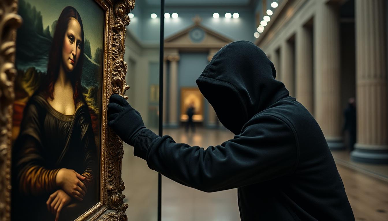 explore the fascinating history of art theft, from the mysterious heists of da vinci’s masterpieces to the daring robbery of the iconic golden toilet, revealing how motives and methods have evolved over centuries.