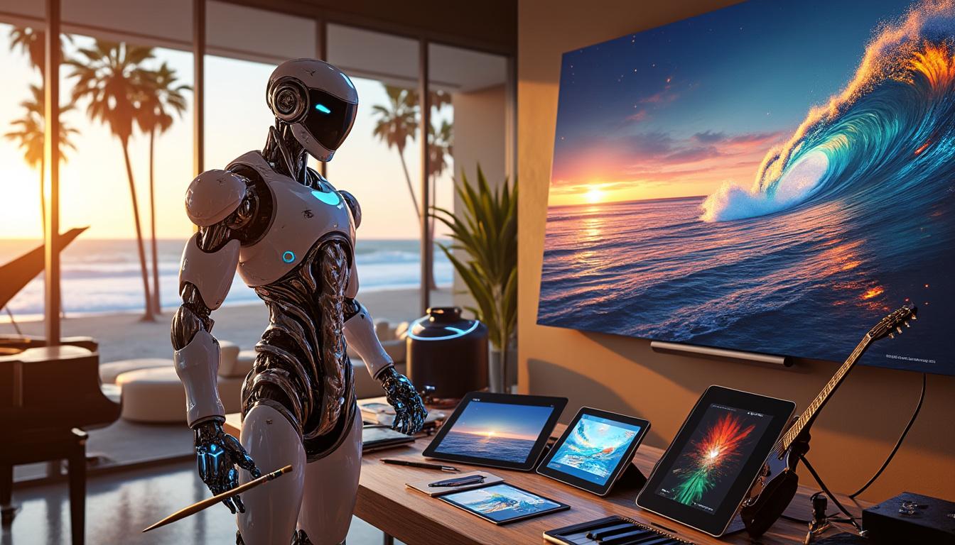 explore how ai is transforming artistic expression in california voice, questioning whether artificial intelligence can create genuine art beyond just singing a song.