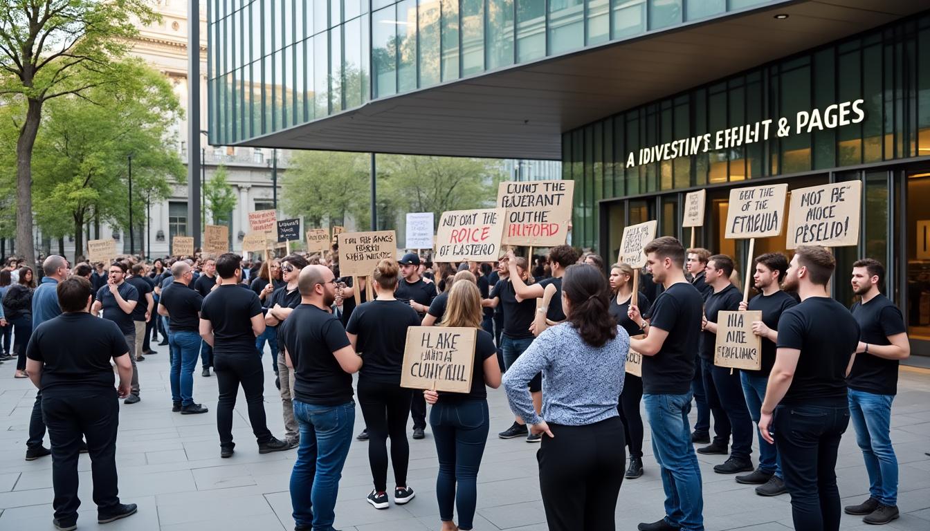tate museum staff are preparing to strike in response to a disappointing pay increase, highlighting concerns over fair wages and working conditions.