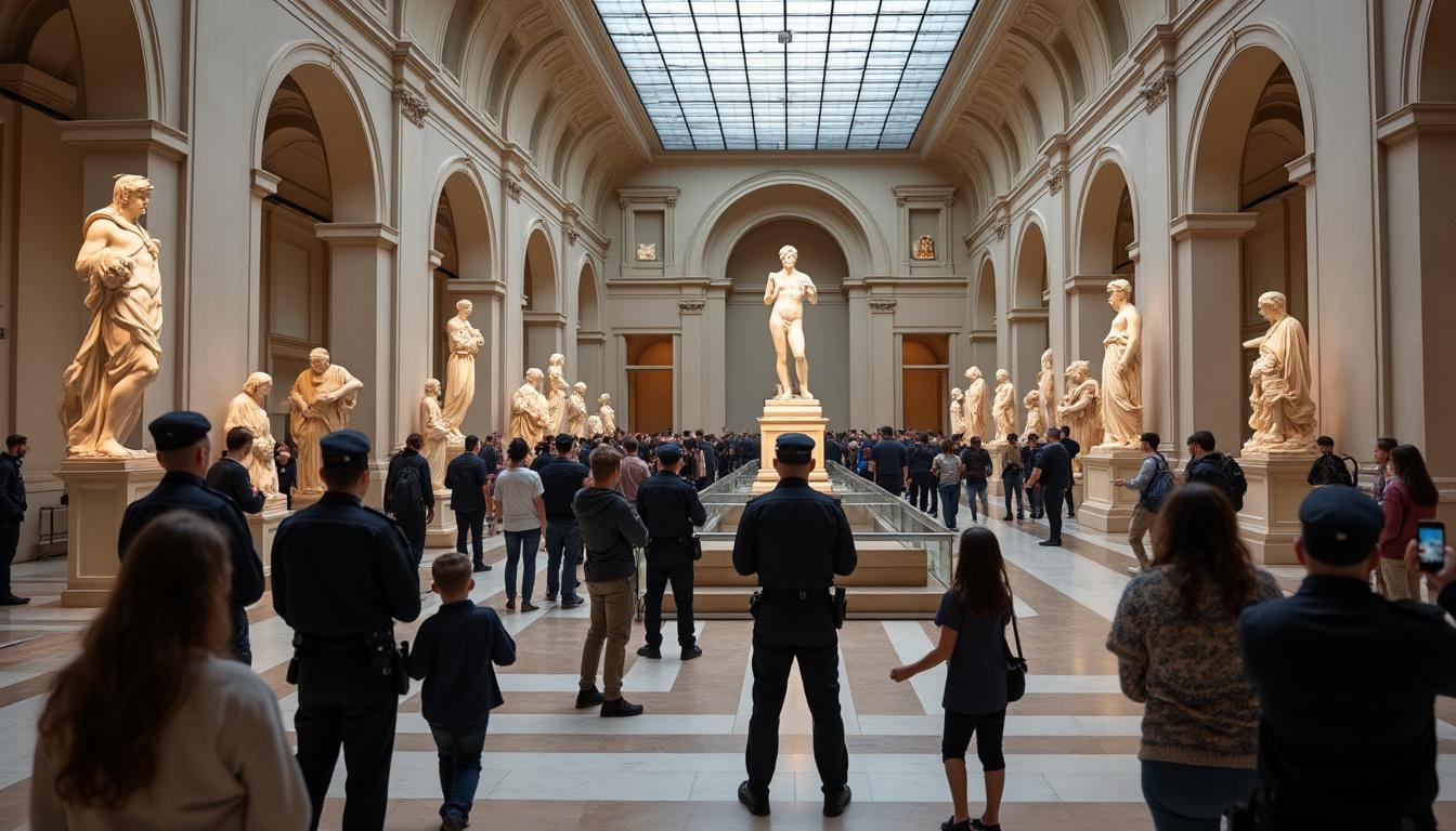 explore how museums like the louvre balance advanced security measures with public access, discussing the challenges and solutions in protecting priceless artwork while fostering cultural appreciation.