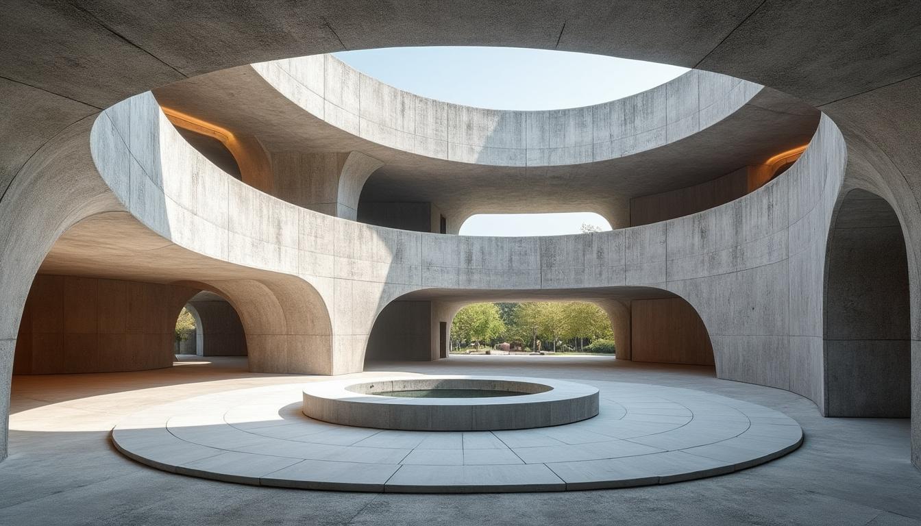 ZAO/Standardarchitecture Designs Striking Concrete Art Gallery Encircling Courtyard in China 1 discover zao/standardarchitecture's innovative concrete art gallery in china, featuring a striking design that encircles a serene courtyard, blending modern architecture with artistic expression.