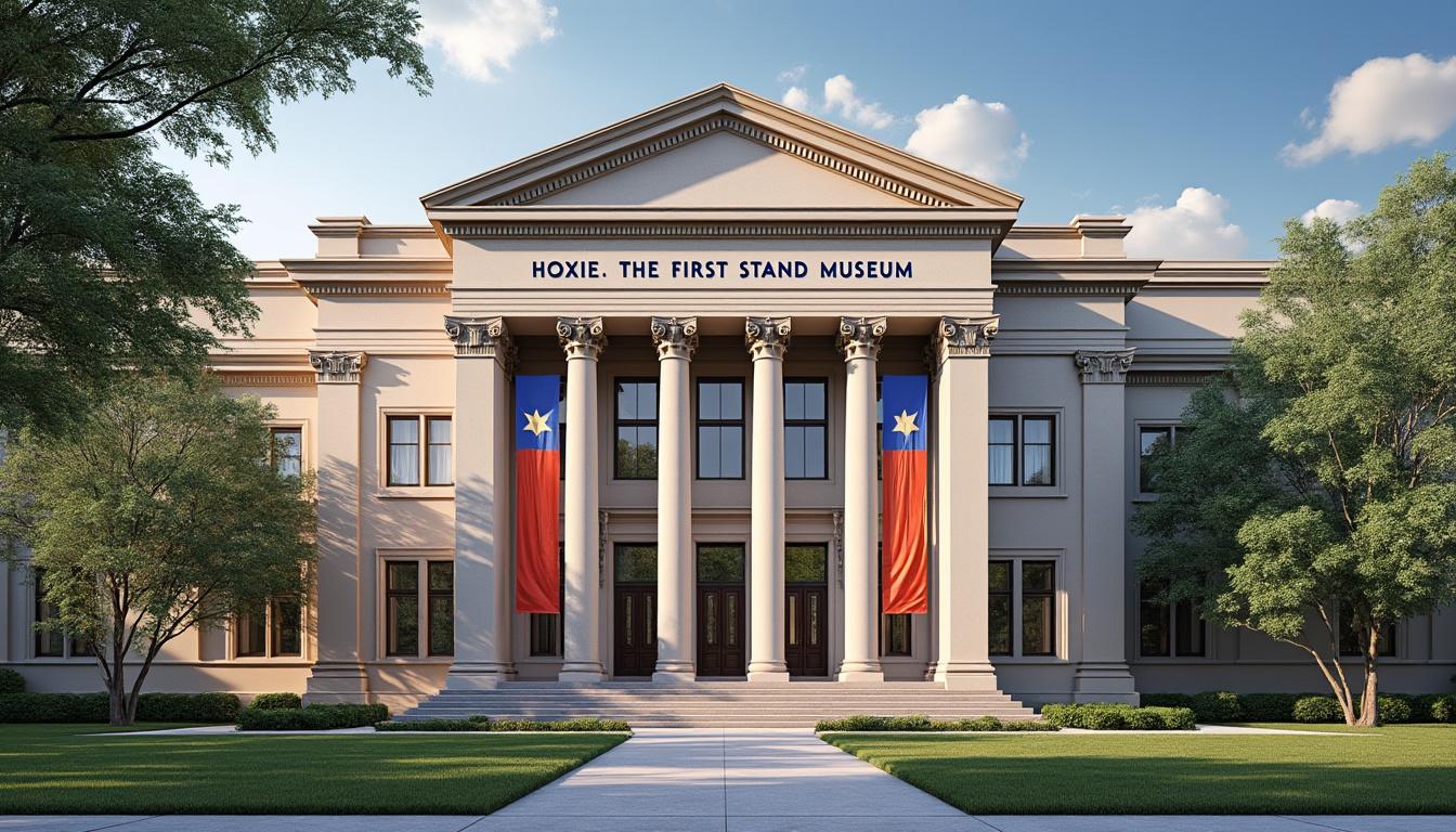 Celebrate the Grand Opening of the âHoxie: The First Standâ Museum â A Journey Into History Begins 1 join us for the grand opening of the âhoxie: the first standâ museum and embark on an immersive journey into history. discover pivotal moments and explore rich cultural heritage.