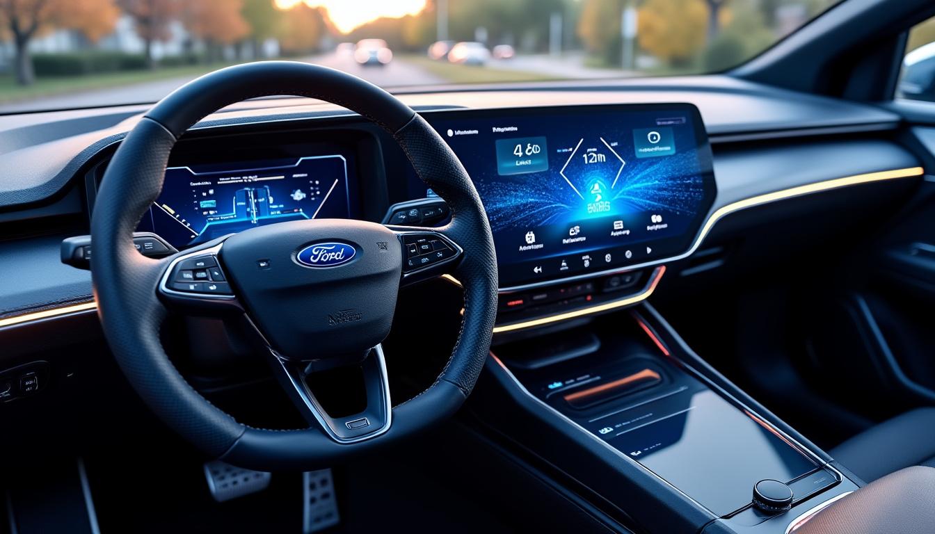 ford announces the launch of its ai voice assistant in 2024, targeting level 3 autonomous driving capabilities by 2028 to enhance driving safety and convenience.