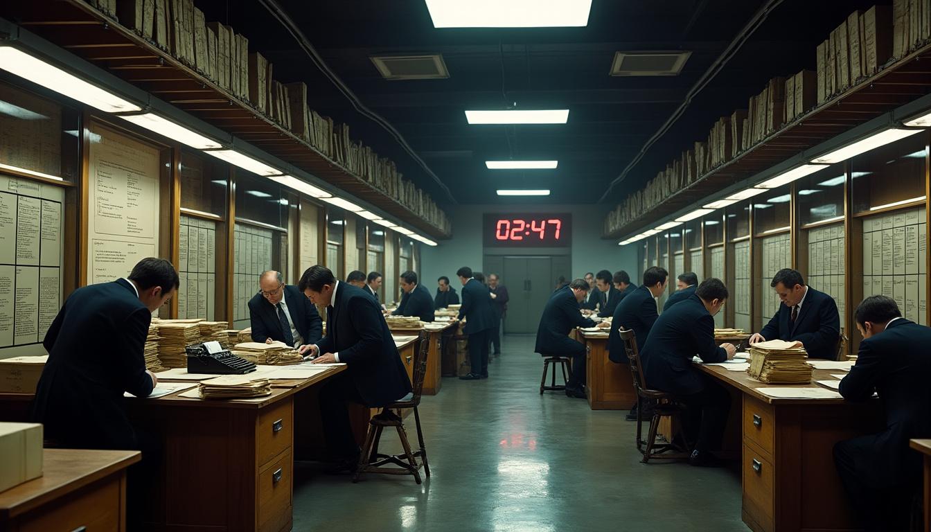 the smithsonian faces a crucial deadline today to transfer thousands of documents to the white house, highlighting a significant moment in government transparency and historical record-keeping.