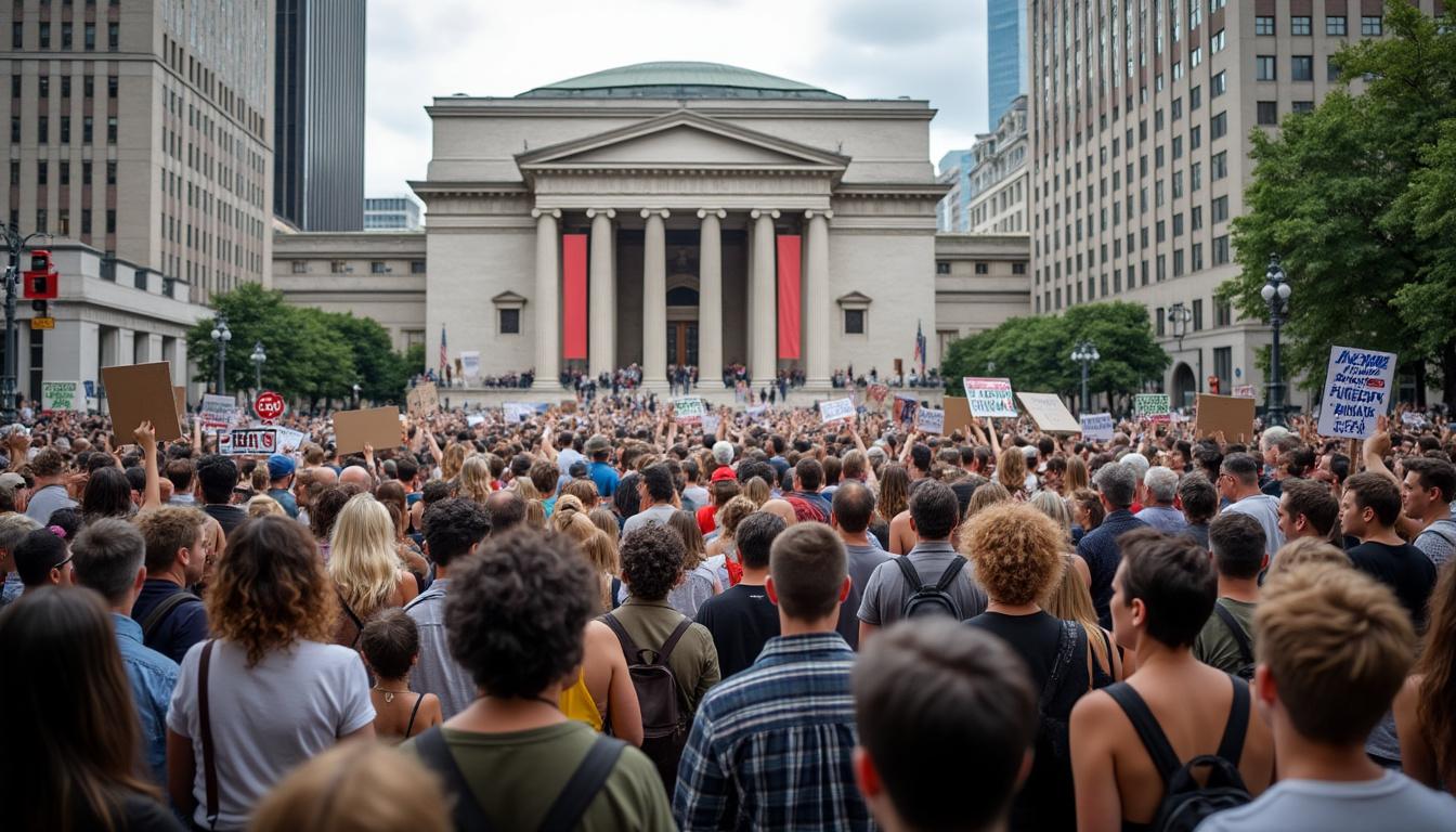 discover how leading u.s. museums and galleries are joining forces in a nationwide strike to protest ice policies, highlighting cultural institutions' stance on social justice.