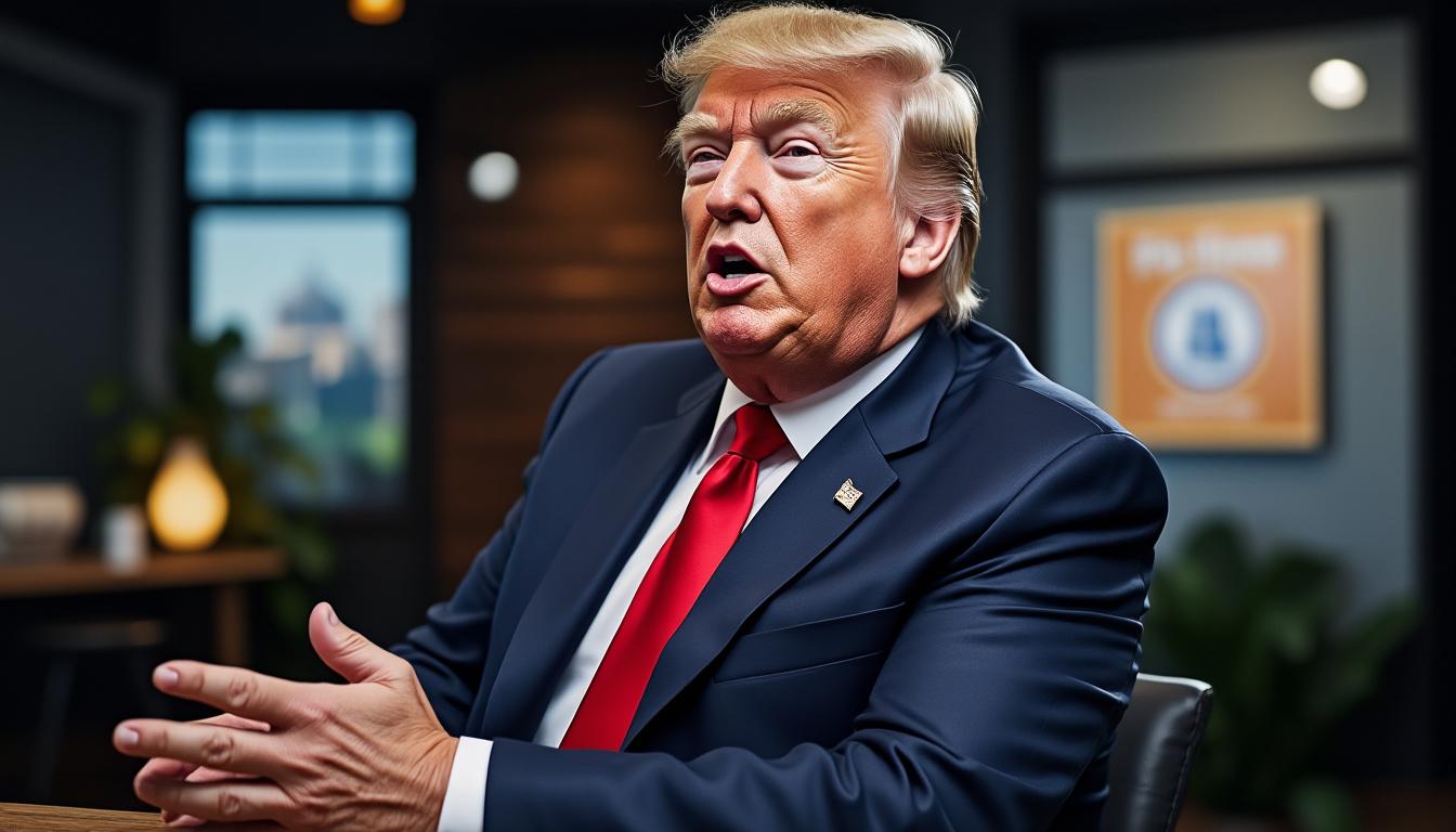 discover how ai, with trump's approval, brings his voice to life in a groundbreaking new fannie mae advertisement.