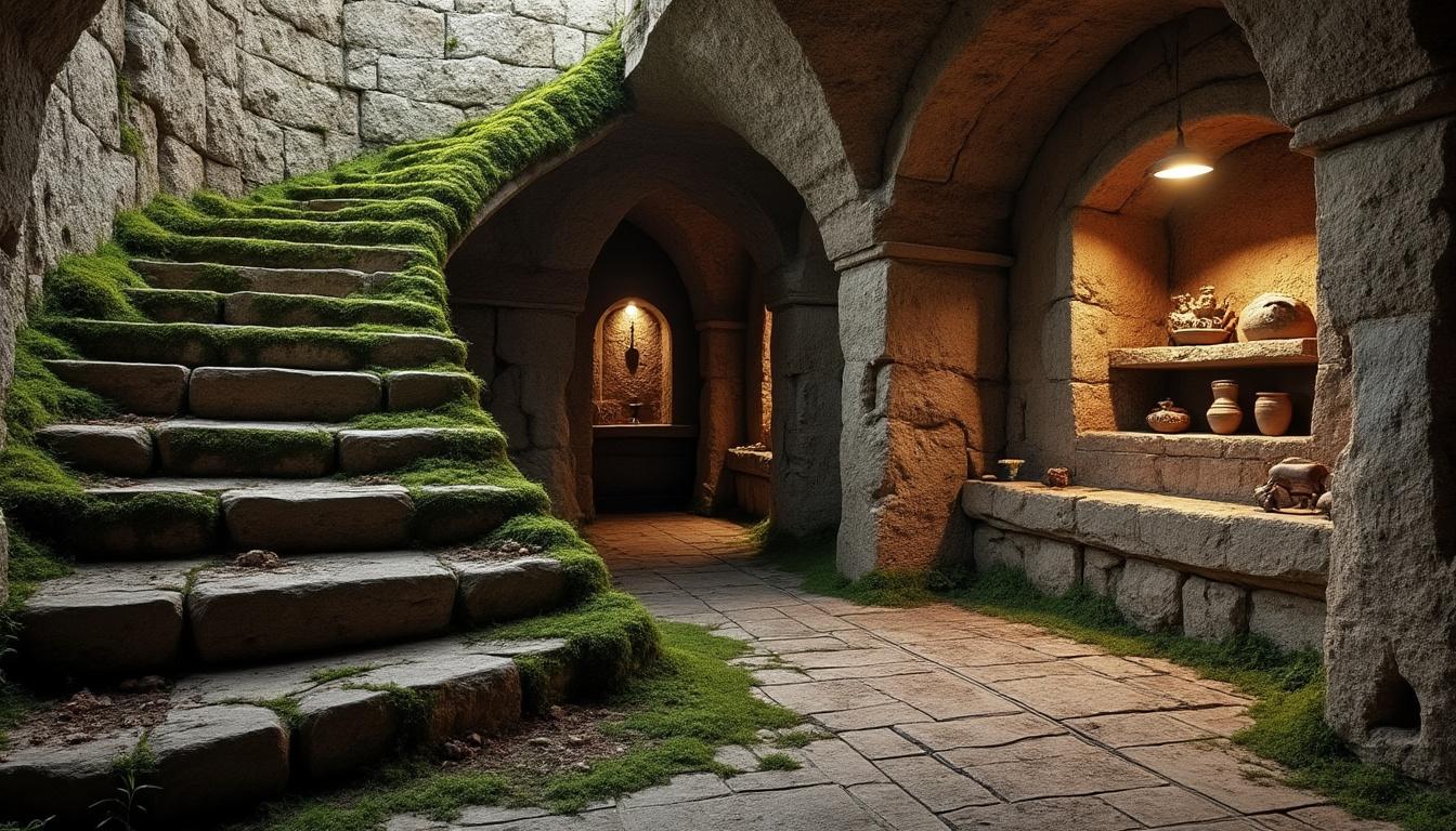 explore the extraordinary discovery of a rare roman staircase and a unique lararium beneath cologne's miqua jewish museum, unveiling hidden layers of ancient history and cultural heritage.