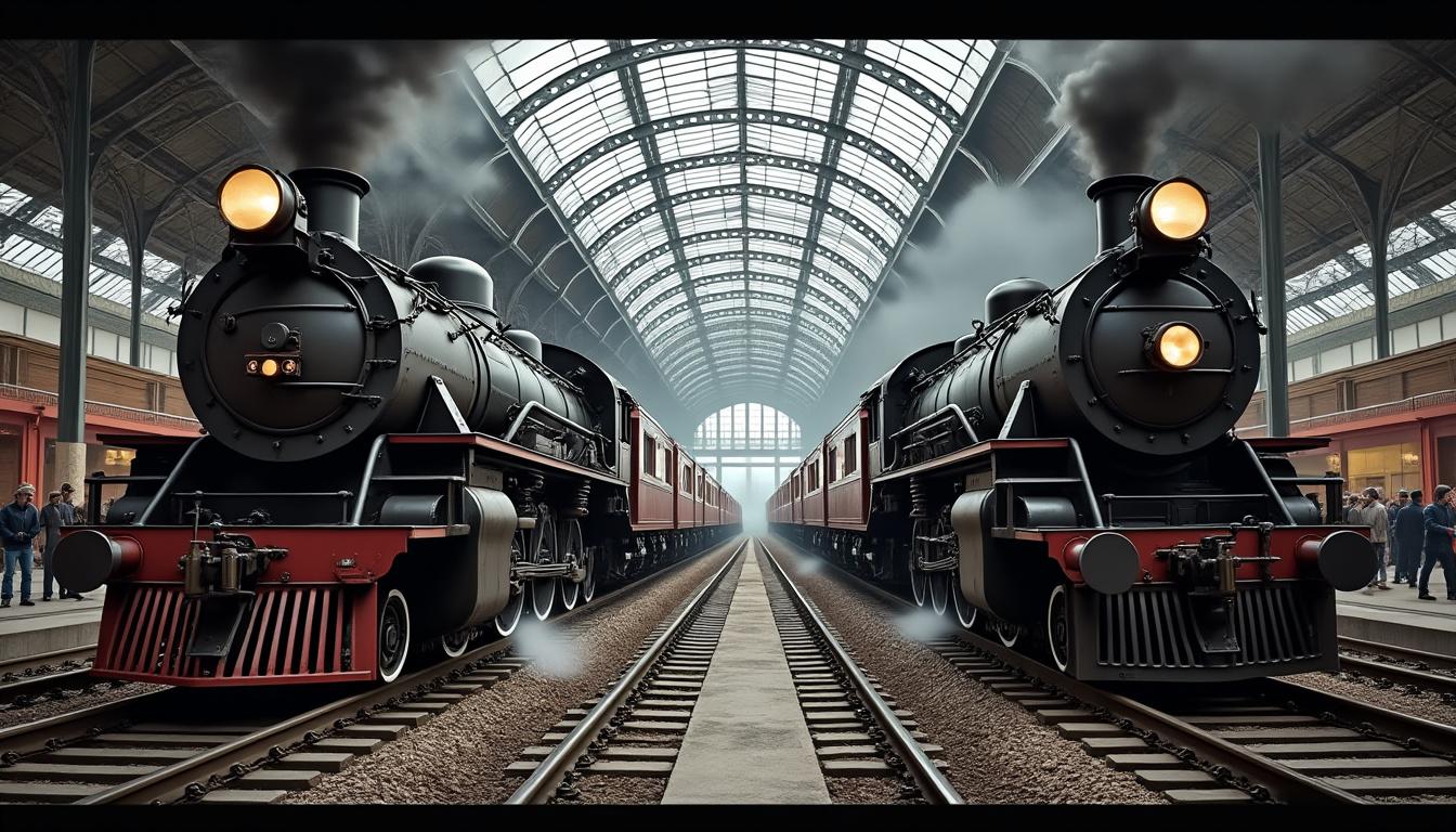 discover how railroad museums are leveraging the excitement of the super bowl showdown to attract visitors and showcase their unique collections.