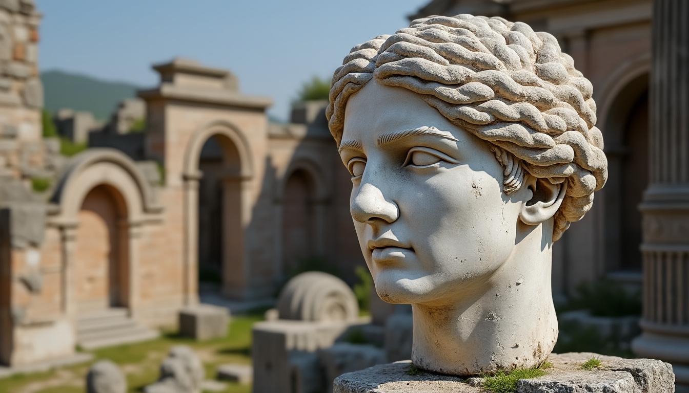 the denver art museum returns an ancient sixth-century marble head to turkey, highlighting cultural heritage preservation and international cooperation.