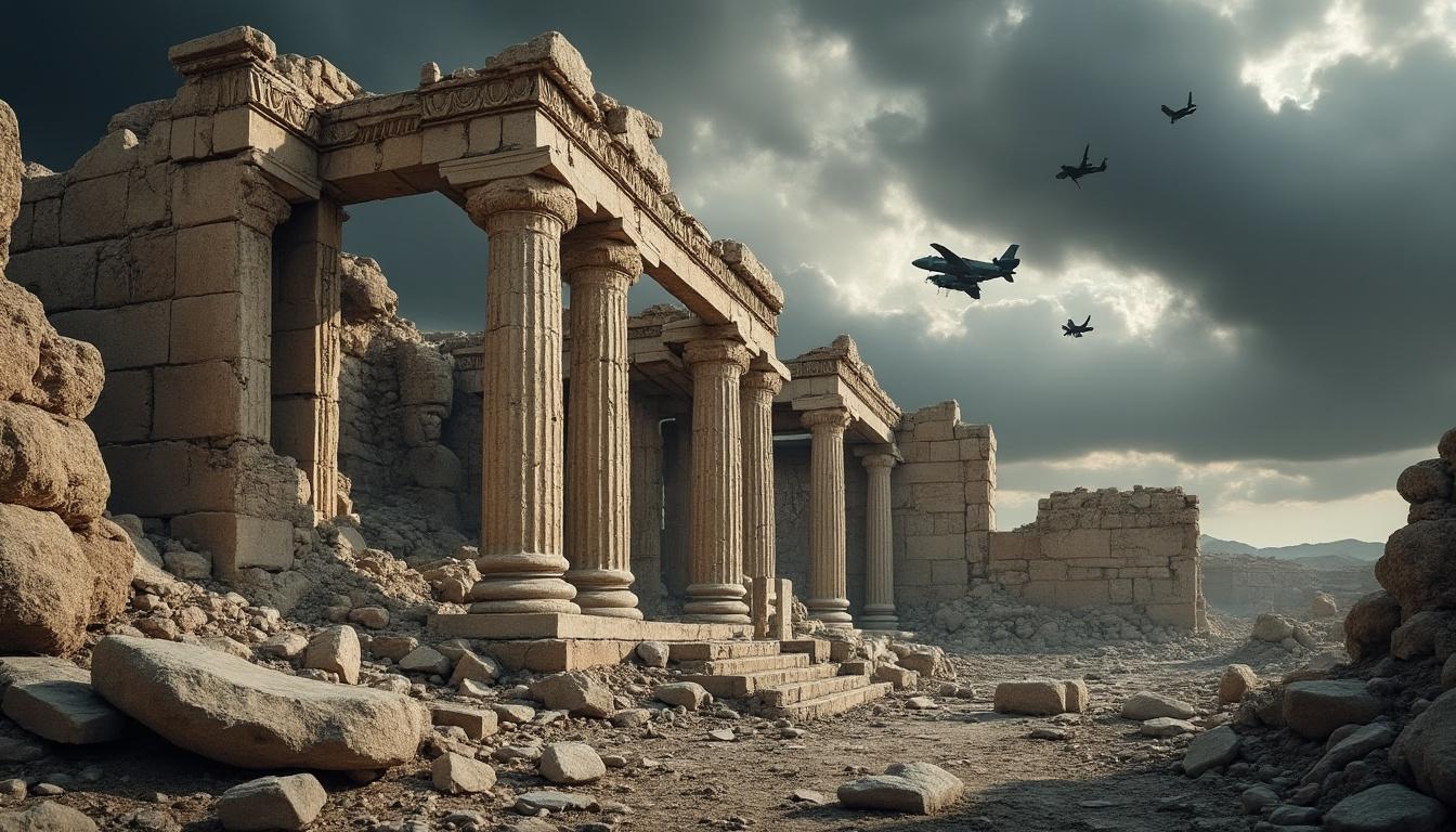 explore the potential impacts of the us-israel conflict on iran's cultural heritage and the broader implications for preservation and international relations.