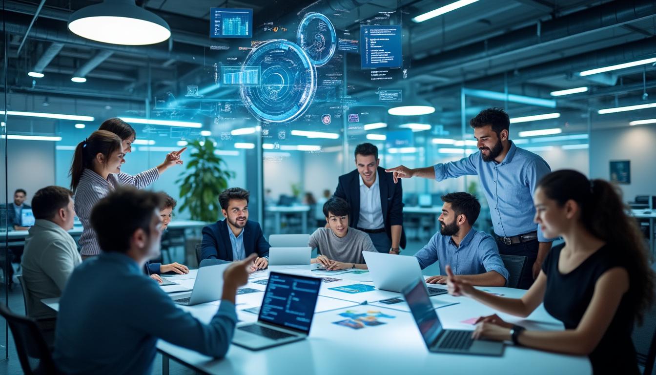 elevenlabs executive outlines ambitious plans to double the team size while addressing cautionary warnings within the industry, highlighting strategic growth amidst potential challenges.