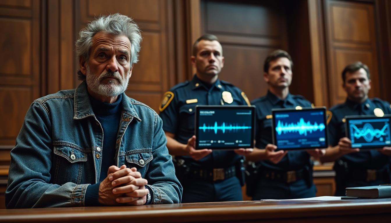 ai clones folk singer's voice, sparking a controversial copyright dispute with law enforcement over vocal rights and authenticity.