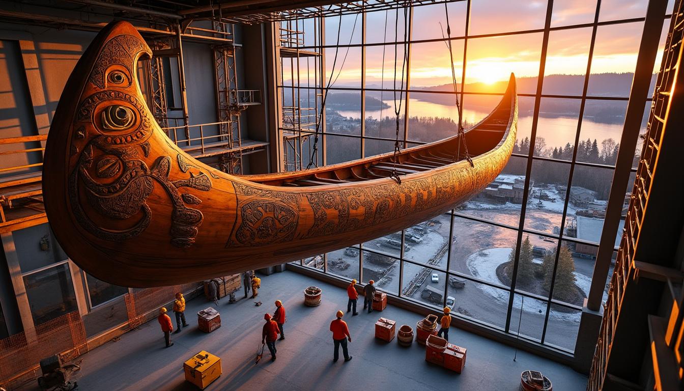 discover the milwaukee public museum's inaugural exhibit artifact as it embarks on a journey to its new premises, marking an exciting chapter in the museum's history.