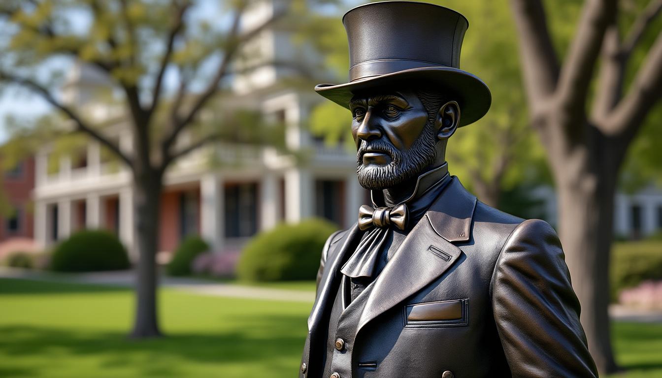 discover the newport art museum's innovative design unveiling for the new statue honoring george t. downing, celebrating his legacy and impact.