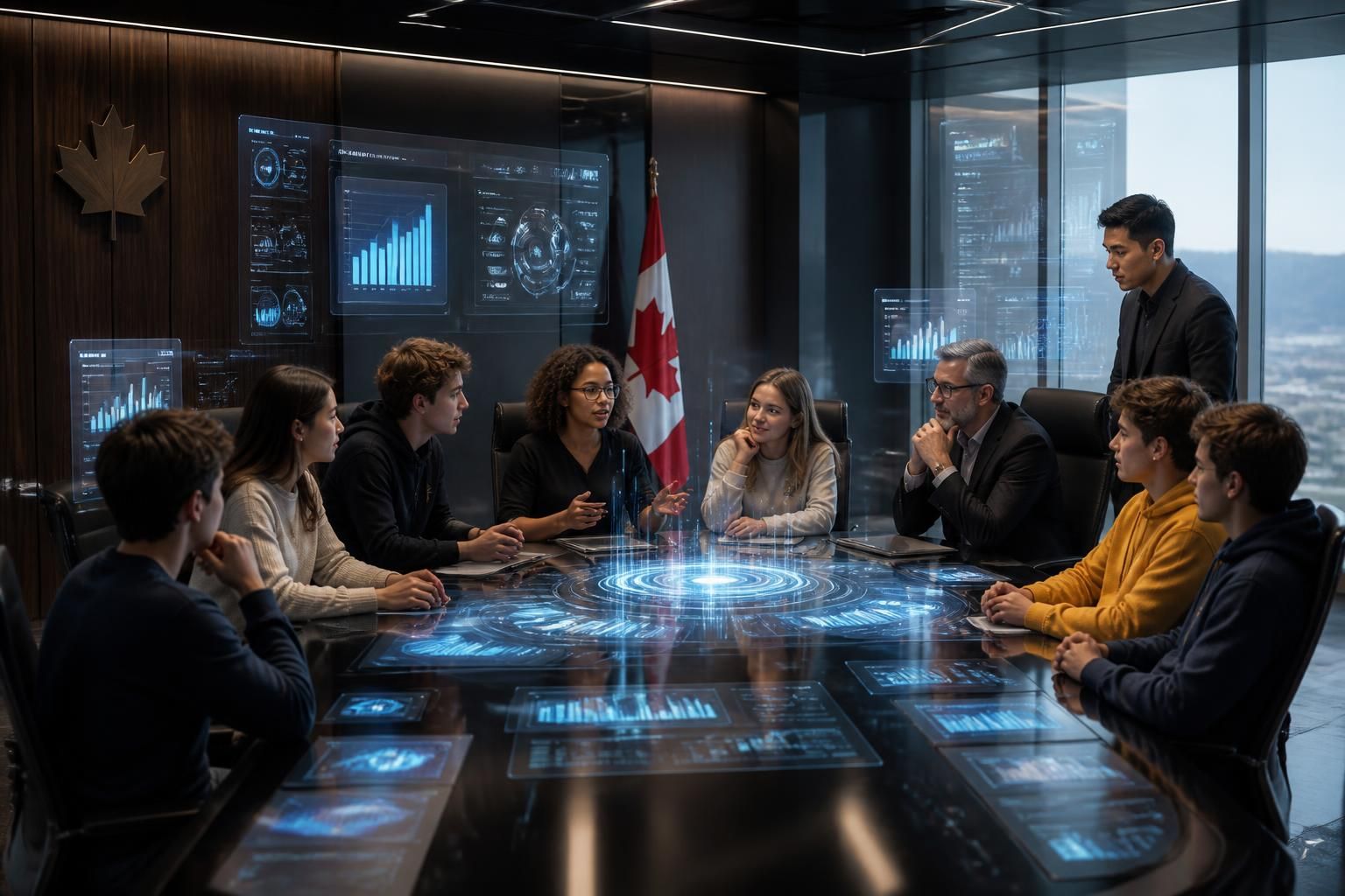 explore canada's bold plan to ban teen social media use, featuring innovative solutions aimed at tech companies to protect youth online.