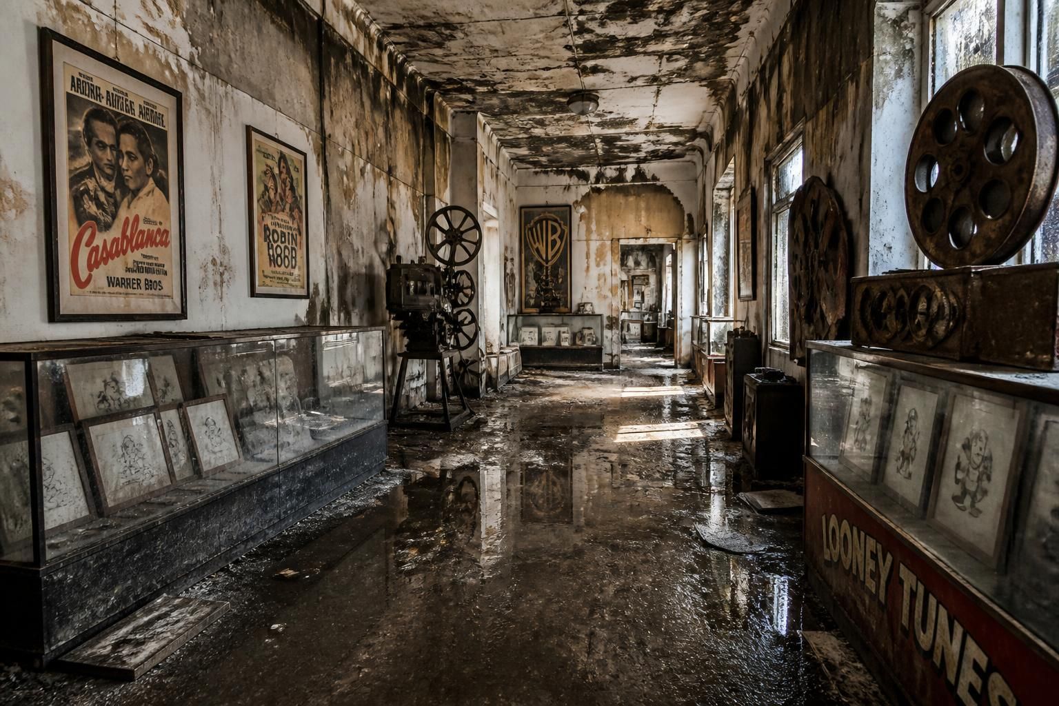 discover the historic local museum showcasing warner bros. heritage that has recently suffered water damage, highlighting efforts to preserve its valuable collections and legacy.