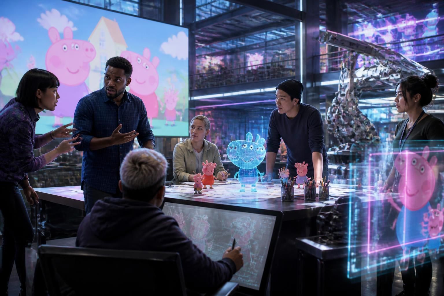 explore how peppa pig's animation studio is sparking debate with its groundbreaking use of ai technology, revolutionizing the animation industry and raising ethical questions.