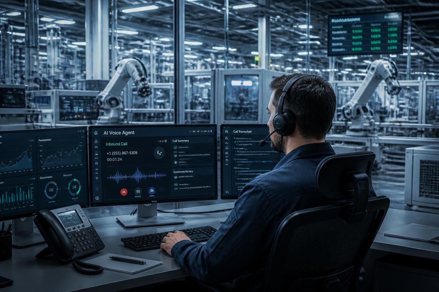 discover how our ai-powered voice framework is transforming manufacturing by streamlining inbound industrial calls, enhancing efficiency, and boosting productivity.