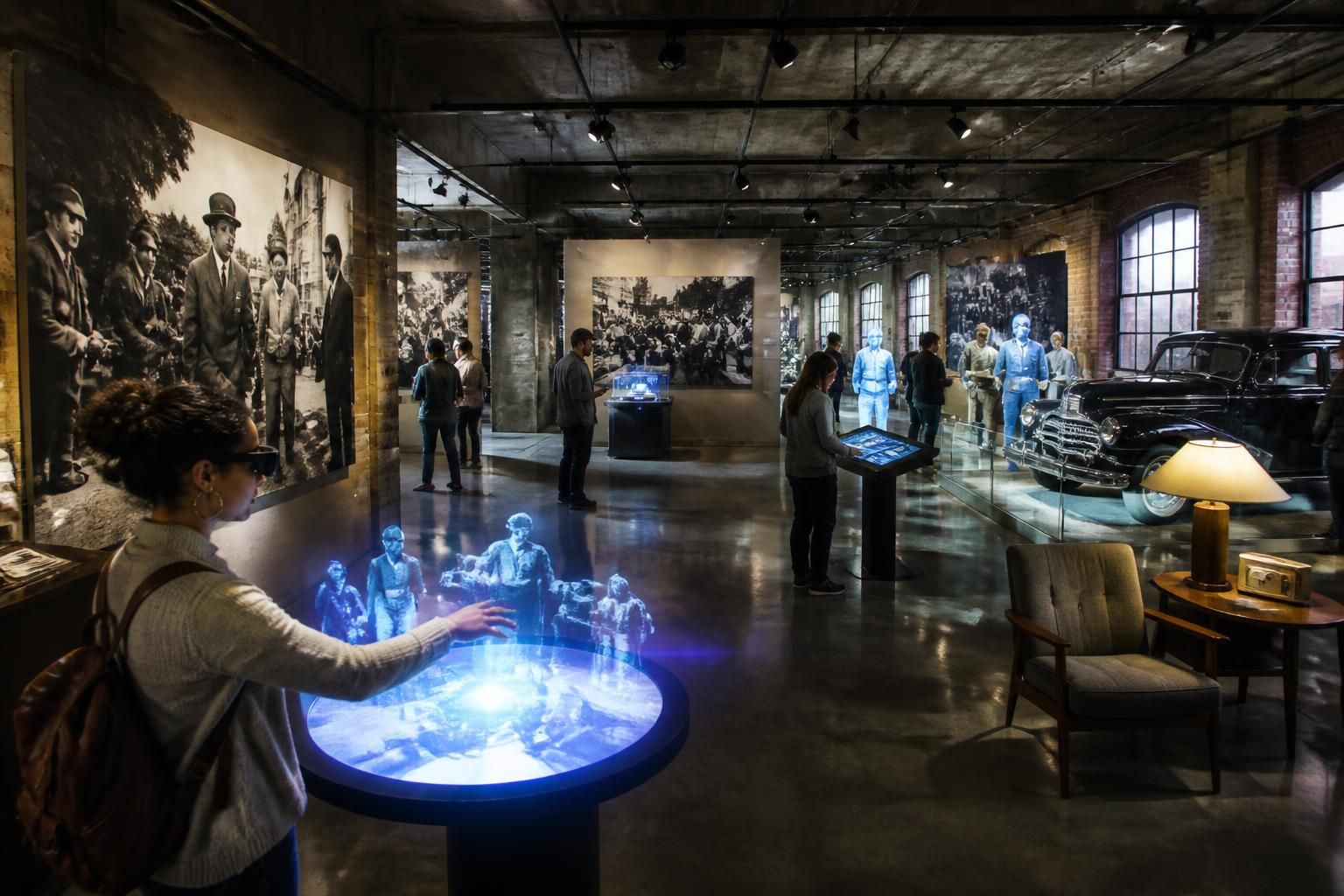 explore history like never before at the sixth floor museum's groundbreaking immersive exhibition. step into the past and experience iconic moments through innovative displays and interactive storytelling.