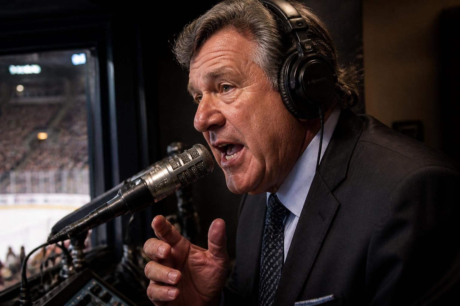 veteran bruins announcer jack edwards is rediscovering his signature voice, bringing passion and expertise back to the game with renewed energy.