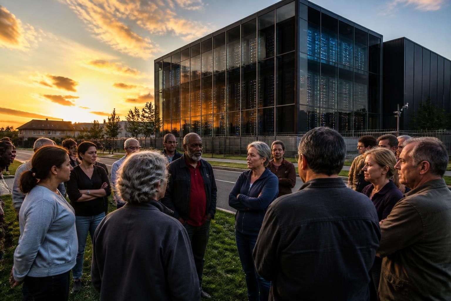community members raise concerns about the meta ai data center, highlighting potential impacts on their neighborhood and environment.