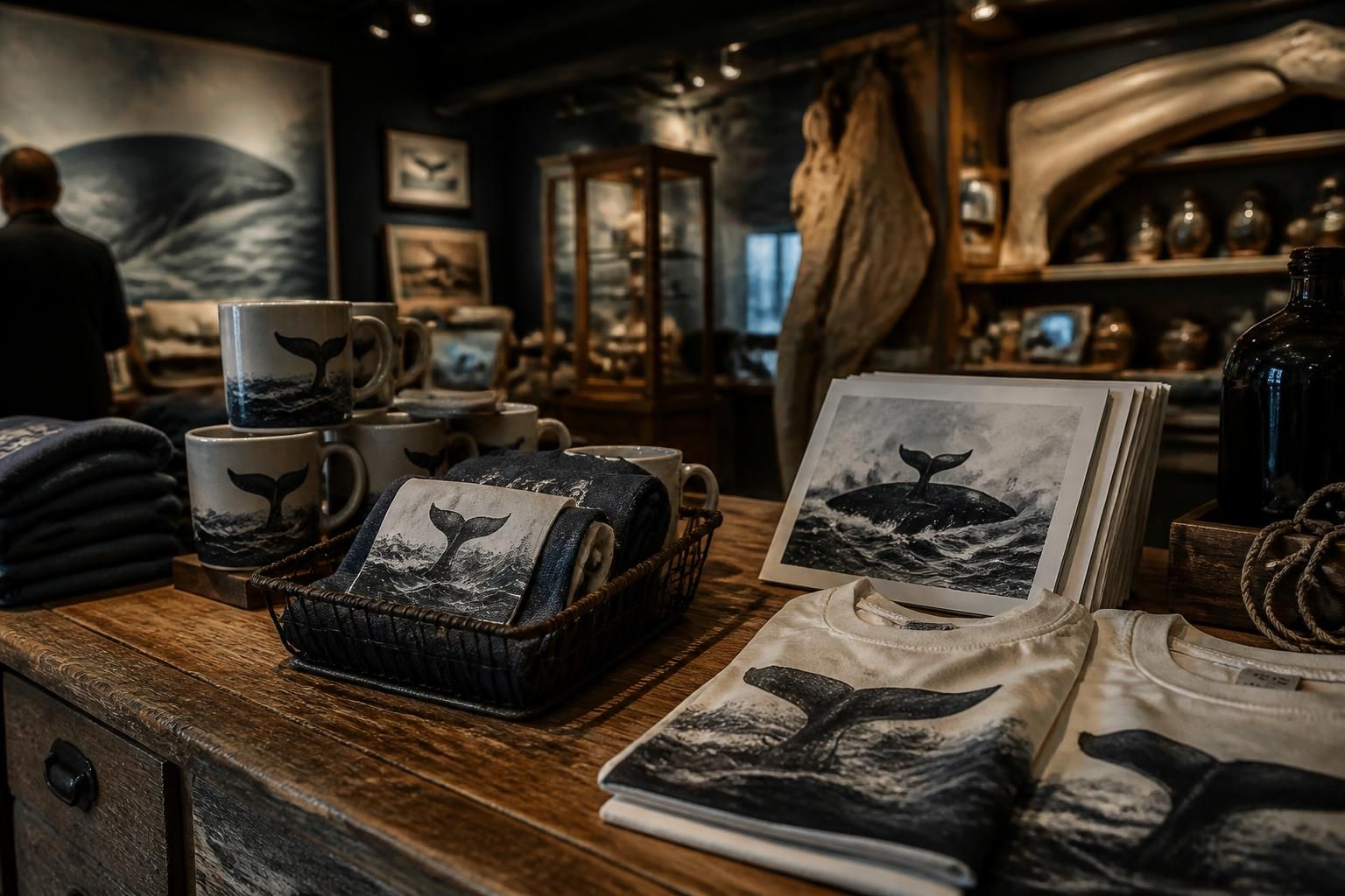 discover how the new bedford whaling museum transformed a 1-star review into unique merchandise, showcasing creativity and positive customer engagement.