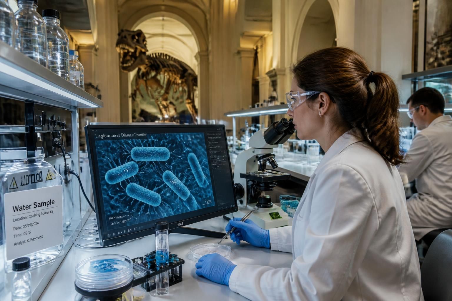 a renowned nyc museum identifies legionnaires' disease bacteria during routine testing, ensuring visitor safety and prompt response measures.