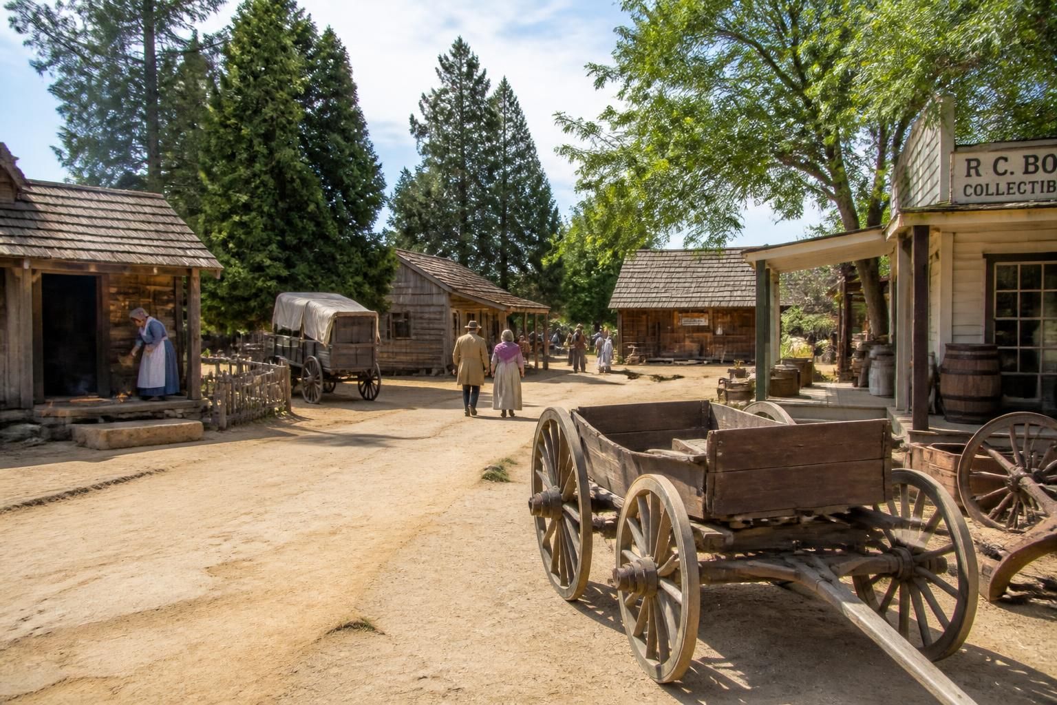 discover the san joaquin county historical museum's new immersive pioneer village exhibit, bringing history to life with interactive displays and authentic pioneer experiences.