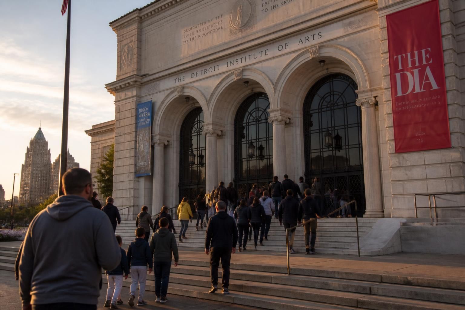 detroit museums are requesting a 10-year millage approval from voters in wayne and oakland counties to secure funding for cultural preservation and community programs.