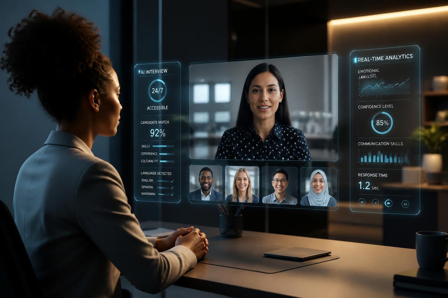 discover how ai is transforming job interviews by providing 24/7 candidate accessibility, making recruitment faster, smarter, and more efficient.