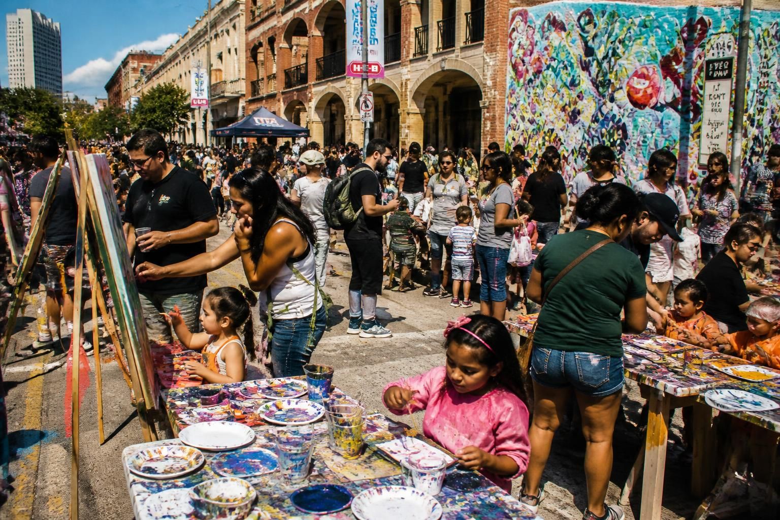 discover the vibrant fusion of texas culture and creativity at family arts day, igniting excitement and community spirit in downtown.