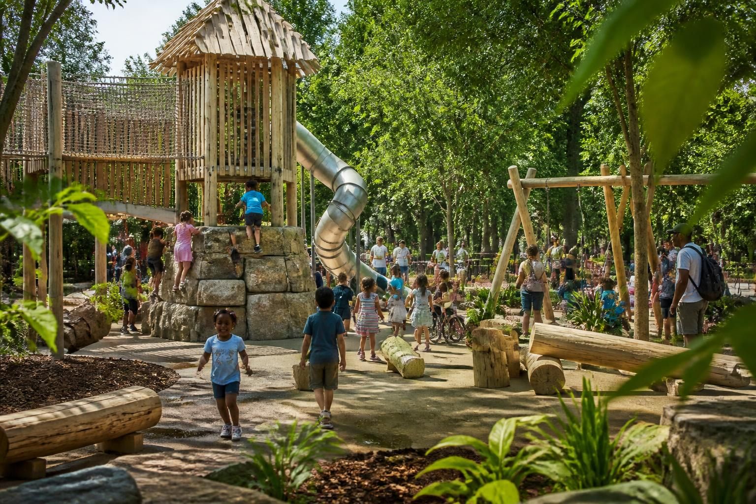 discover the new outdoor playscape unveiled at amelia park children’s museum, offering fun and interactive play experiences for children of all ages.