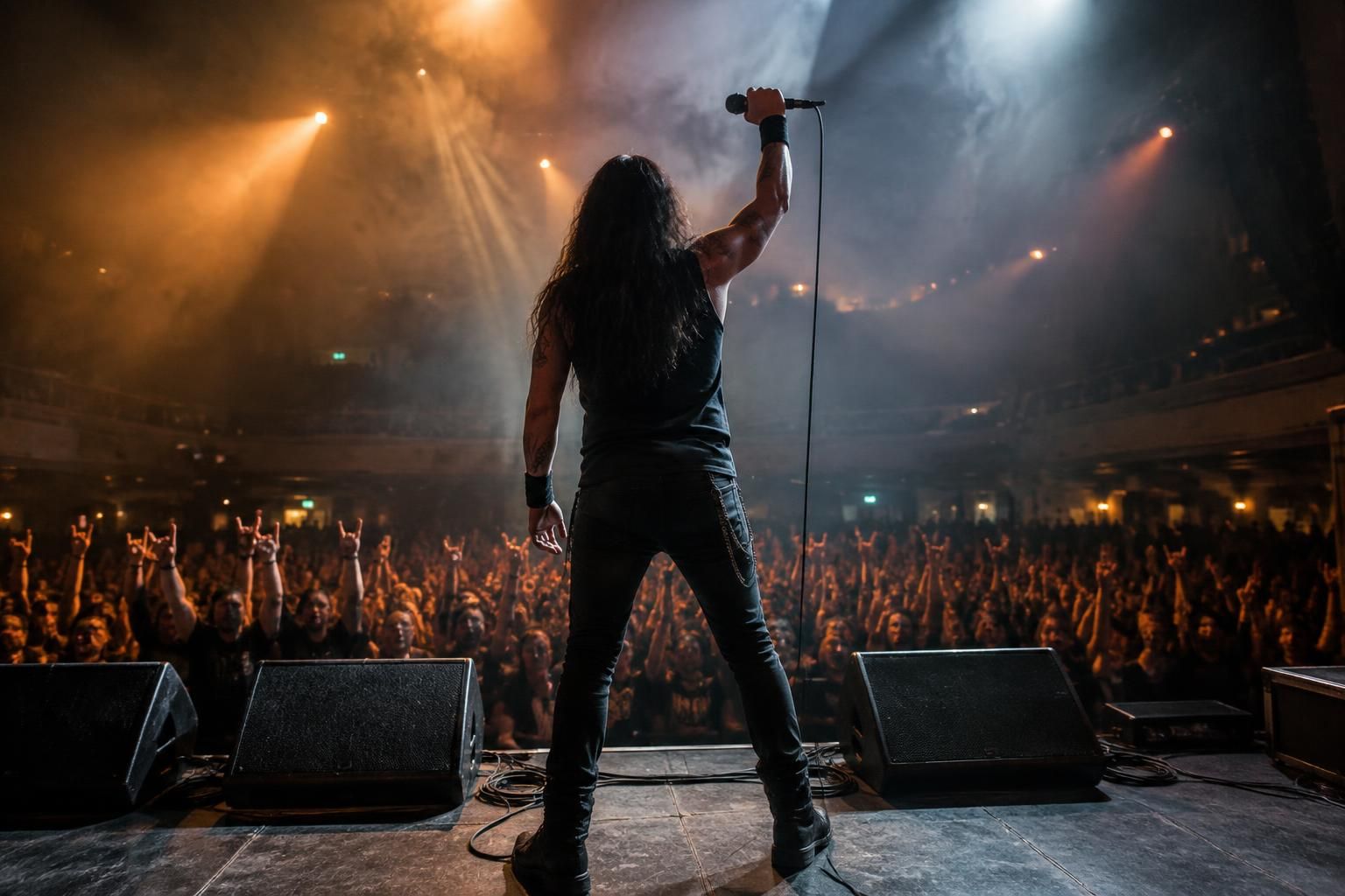 at 23, a massapequa metalhead steps into the spotlight as frontman for a legendary band, ushering in a bold new chapter in its storied history.