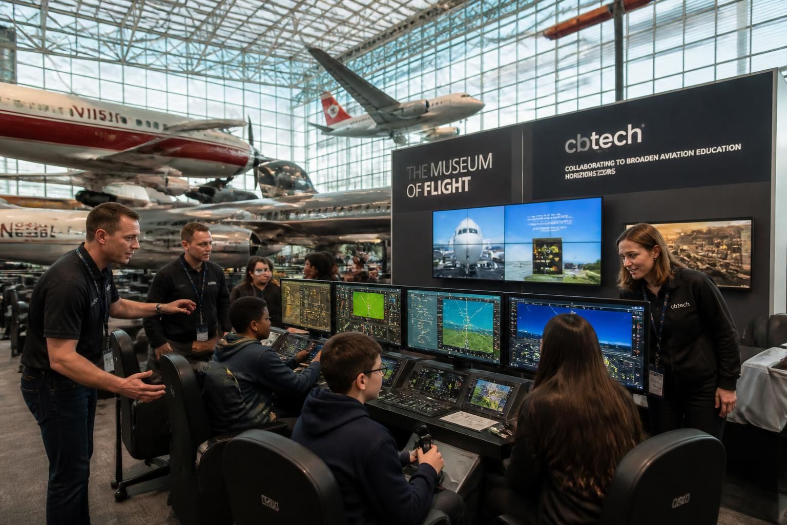 cbtech partners with the museum of flight to expand aviation education, offering innovative programs that inspire and engage learners of all ages.