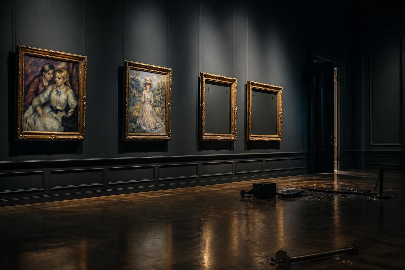 discover the mysterious theft of four renoir masterpieces from a french museum, with two paintings still missing. stay updated on this art heist and ongoing investigation.