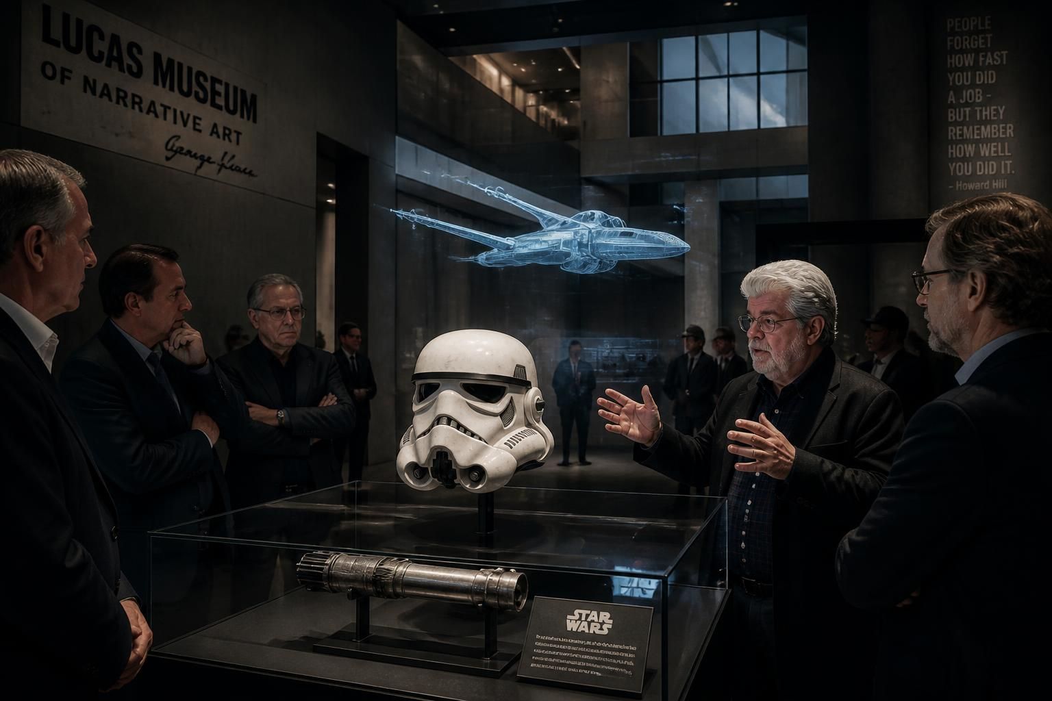discover george lucas' ambitious new museum project in la that involves parting with three iconic 'star wars' films, reshaping the legacy of the beloved saga.