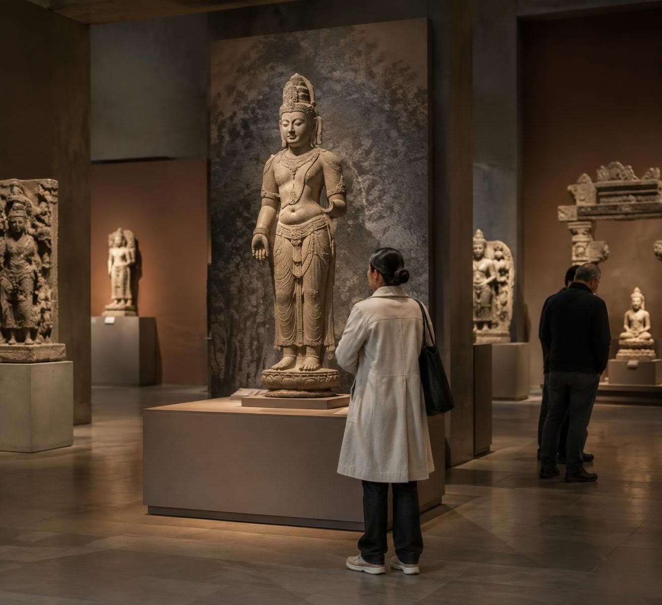melania trump hosts china’s first lady at a museum, as diplomats watch for signs of warmer ties between the two countries.