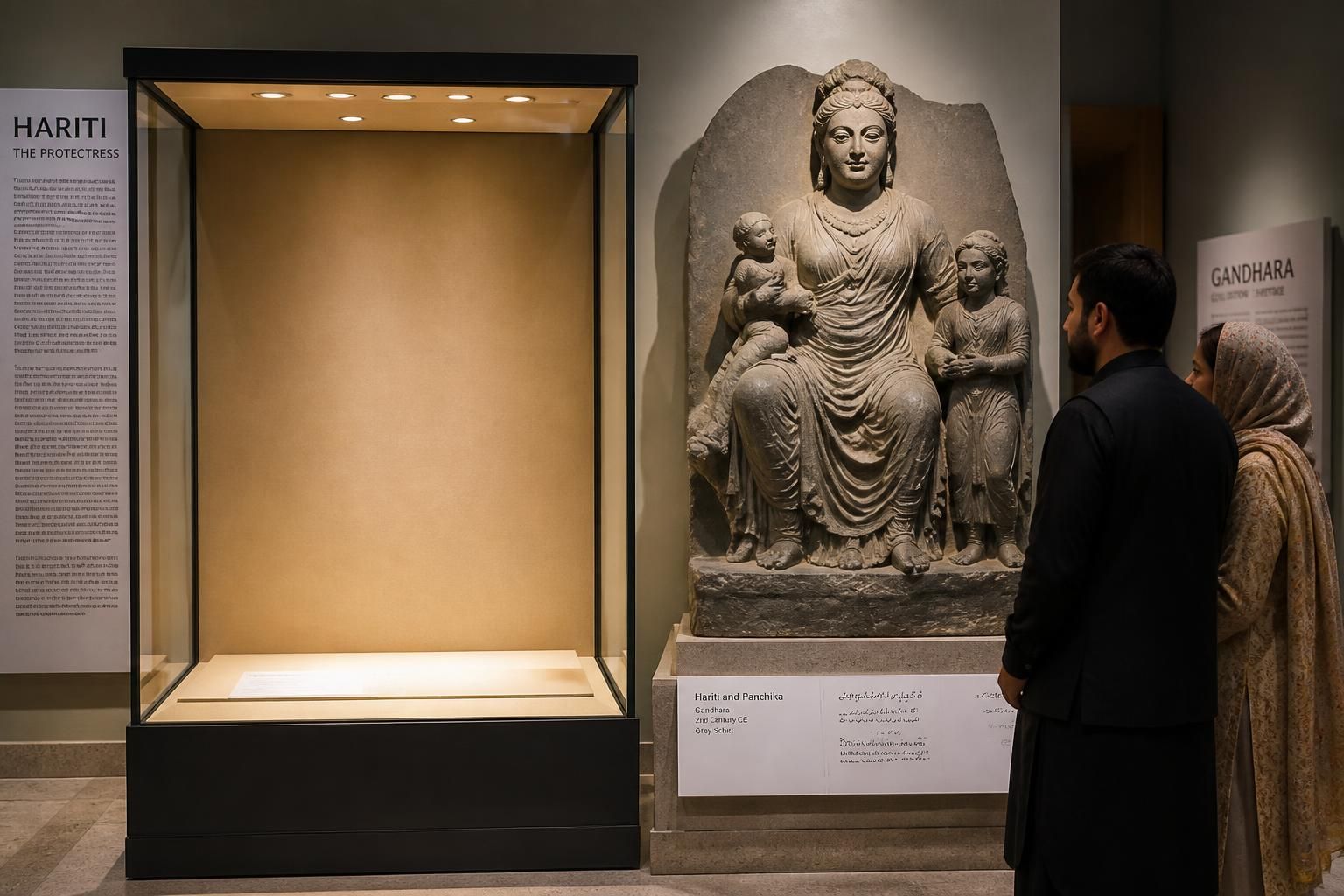 pakistan urges the british museum to repatriate a buddhist statue, highlighting cultural heritage and historic significance.